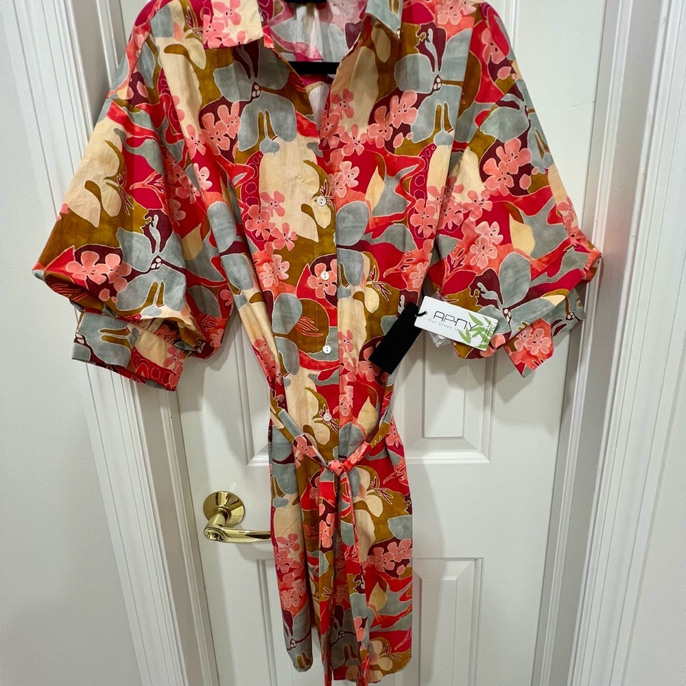 NWT AP.NY cotton dress size Large
